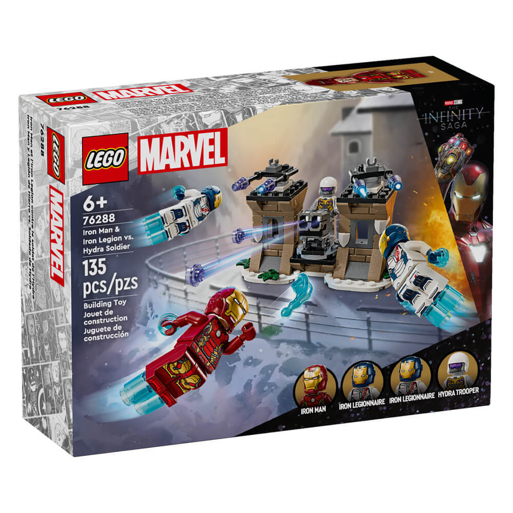 Lego Iron Man & Iron Legion vs. Hydra Soldier 76288